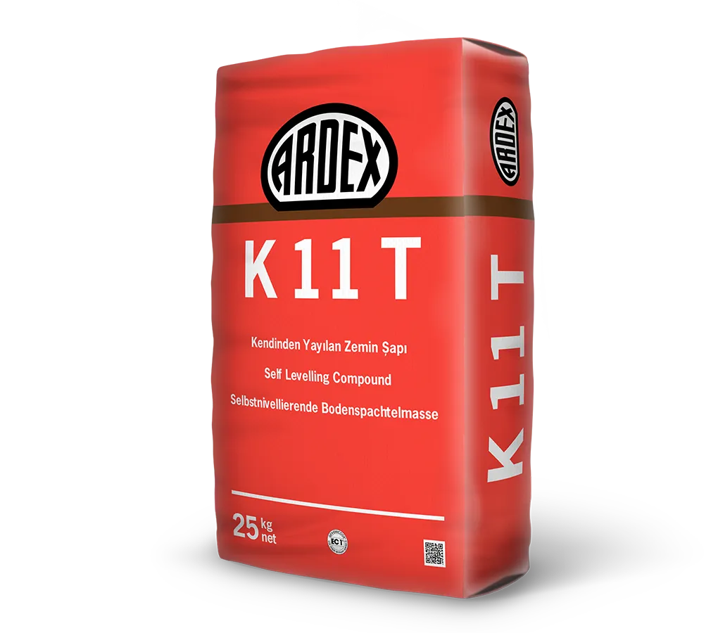 ARDEX K 11 T Kendinden yayılan ince zemin şapı (3-10 mm Kalınlık) - 25 KG