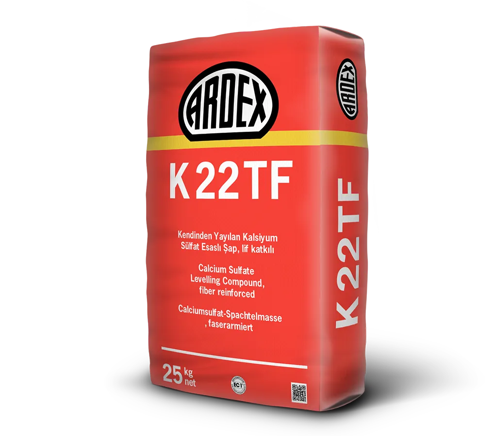 ARDEX K 22 TF Kalsiyum Sülfat Esaslı Kendinden Yayılan Şap - 25 KG
