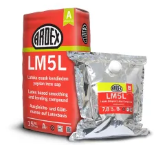 ARDEX LM 5 L Lateks Esaslı Kendiliğinden Yayılan Hafif Zemin Şapı
