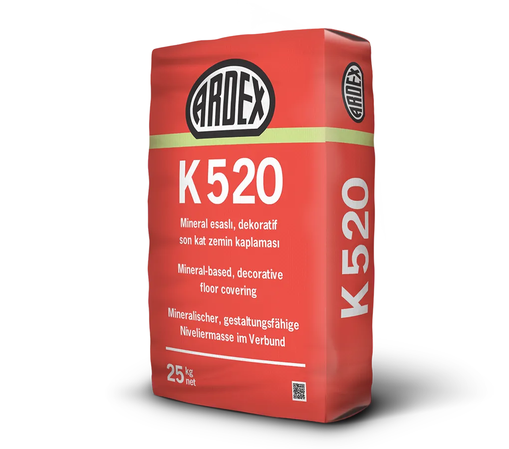 ARDEX K 520 Beton Görünümlü Dekoratif Zemin Kaplaması - 25 KG (GRİ)