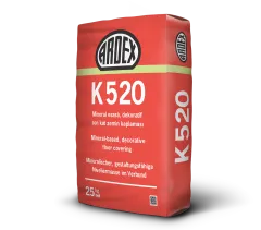 ARDEX K 520 Beton Görünümlü Dekoratif Zemin Kaplaması - 25 KG (GRİ)