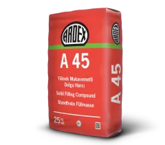 ARDEX A 45 Hızlı, Yüksek Mukavemetli Dolgu ve Tamir Harcı - 25 KG