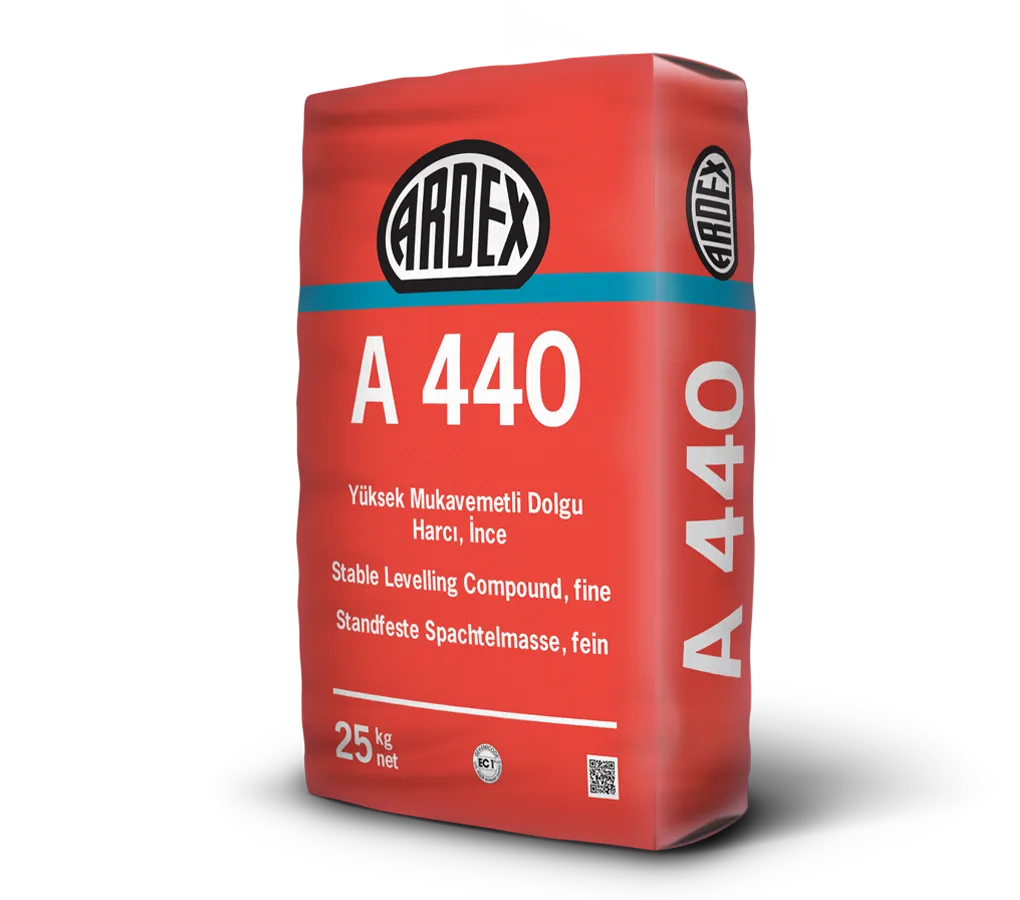ARDEX A 440 (ARDEX A45 FEIN) Yüksek Mukavemetli Dolgu ve Tesviye Harcı - 25 KG