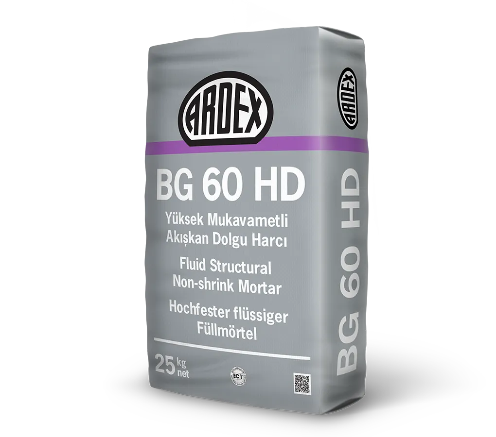 ARDEX BG 60 HD Yüksek Mukavemetli Akışkan Dolgu Harcı - 25 KG