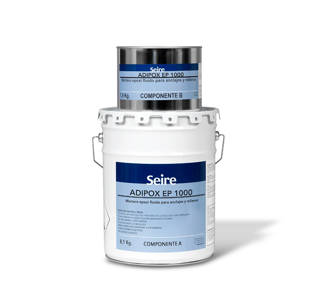 SEIRE ADIPOX EP 1000 Dolgu ve Ankrajlar için Akışkan Epoksi Harç - 10 KG SET