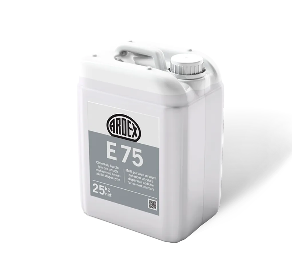 ARDEX E 75 Çimentolu Harçlar İçin Çok Amaçlı Mukavemet Arttırıcı - 25 KG