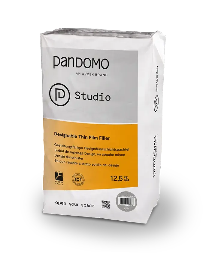 PANDOMO® Studio İşlenebilir Dekoratif İnce Son Kat Kaplama Sıvası - 12.5 KG