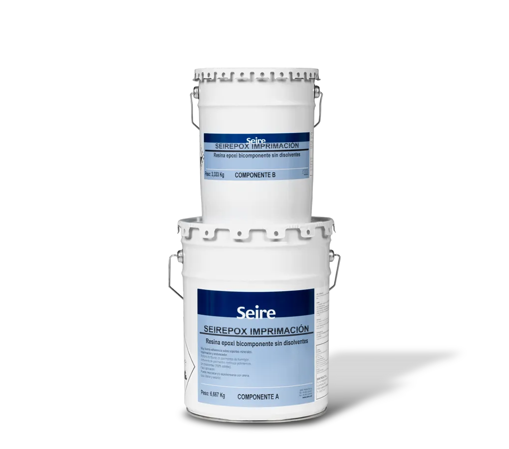 SEIREPOX IMPRIMACION Çift bileşenli, solvent içermeyen, epoksi reçine - 20 KG Set