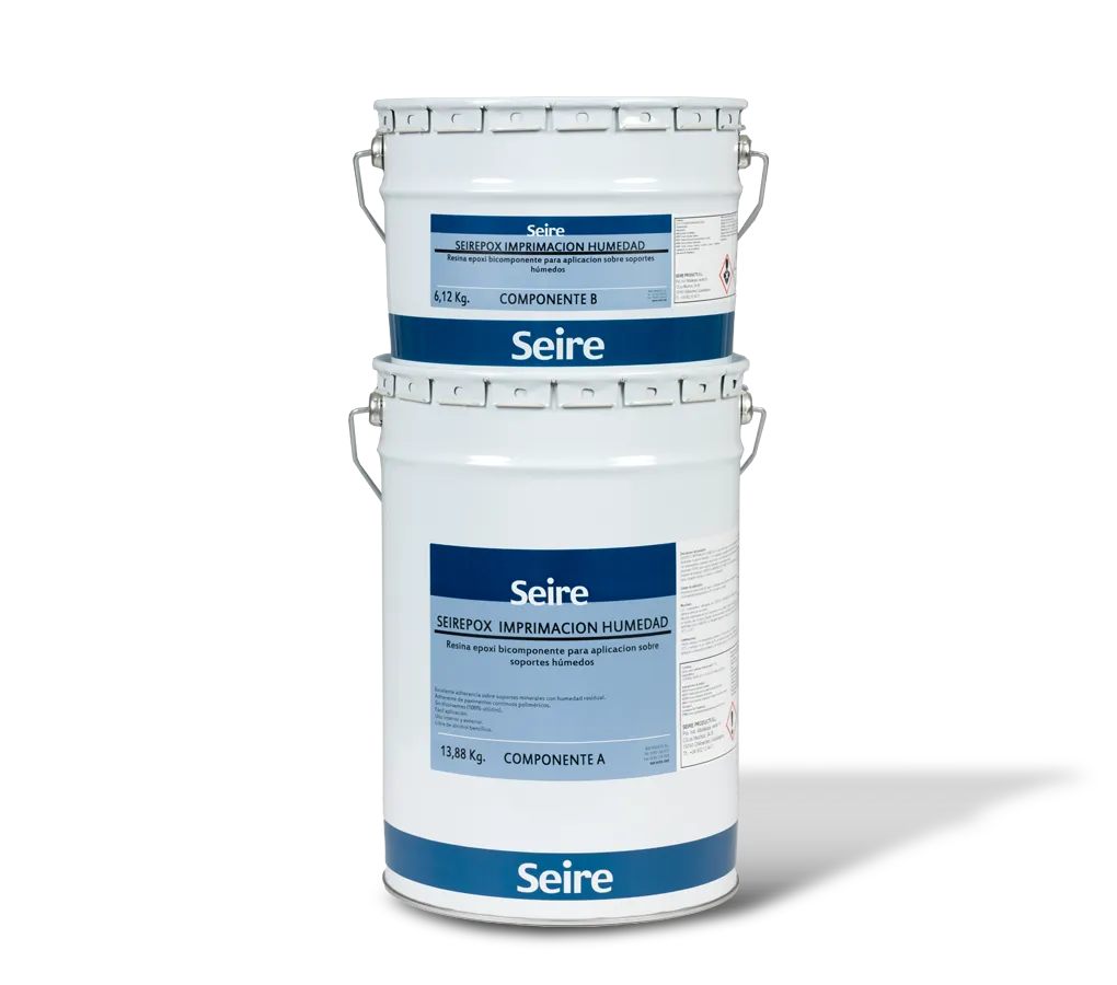 SEIREPOX IMPRIMACION CONDUCTIVO Su bazlı, çok iletken epoksi astar - 10 KG SET