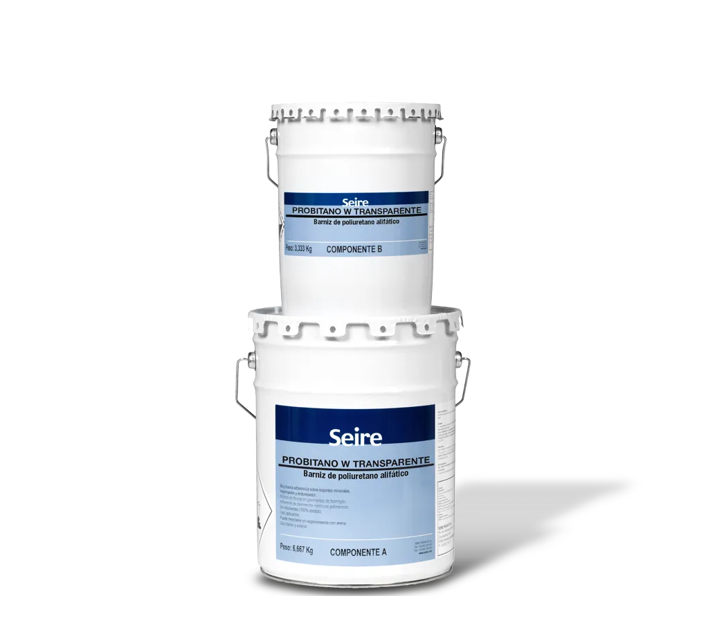 SEIRE PROBITANO W TRANSPARENTE Çizilmez Parlak PU Cila - 10 KG SET
