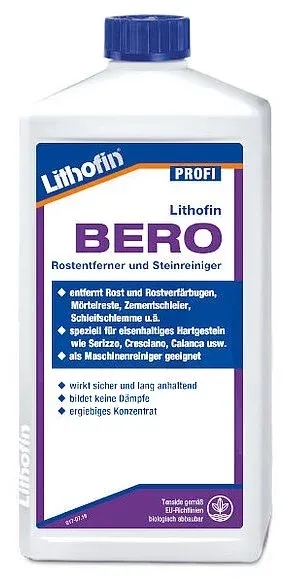 Lithofin BERO Pas sökücü ve taş temizleyici - 1 LT